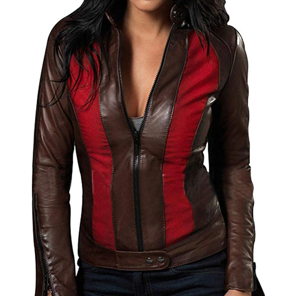 Abigail Whistler Blade Trinity Leather Jacket