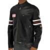 Black M.D. Gregory House Leather Jacket