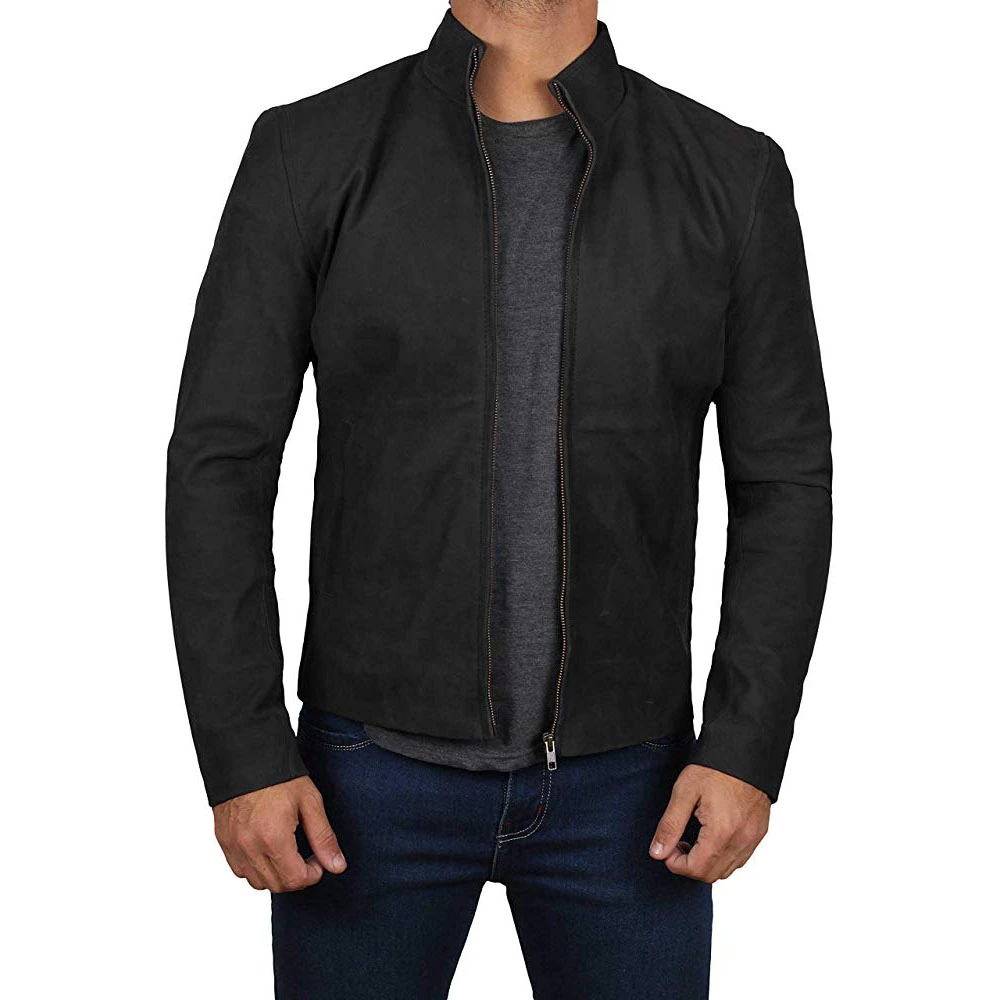 Mission Impossible 6 Tom Cruise Suede leather Jacket