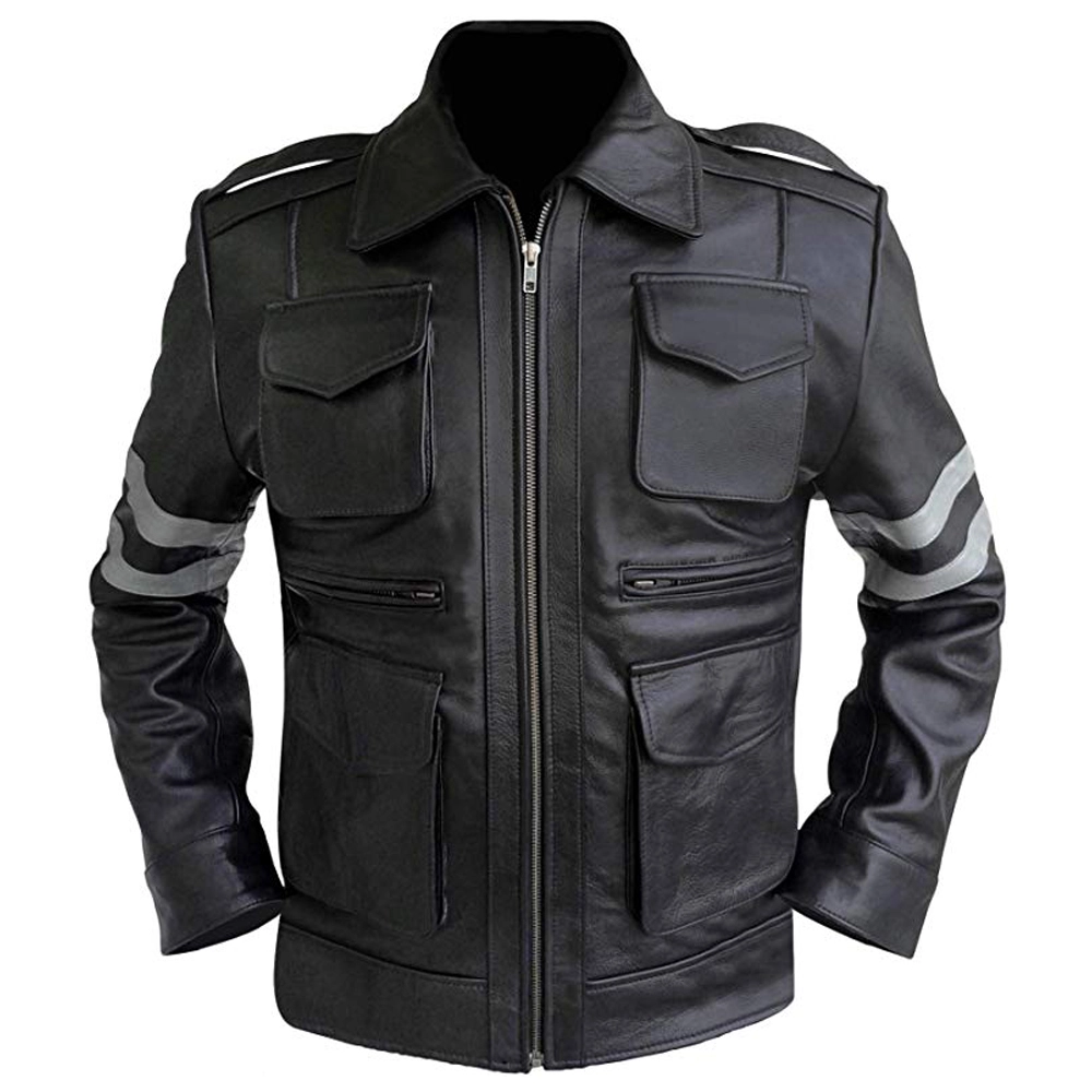 Resident Evil 6 Leon Kennedy Leather Jacket