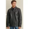 Big & Tall Leather Jacket with Thinsulat Lining1