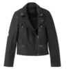 Cargo Biker Slim Fit Leather Jacket