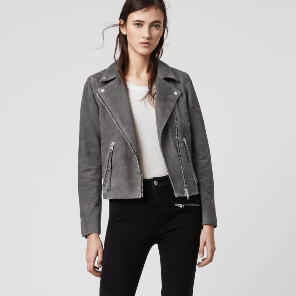 Suede Dalby Biker Jacket