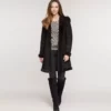 Krista Hooded Spanish Merino Shearling