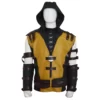 Mortal Kombat Scorpion Hooded Leather Costume