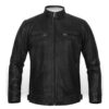 Sheep Skin Soft Black Leather Jacket