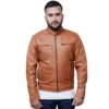 Mens Cafe Racer Leather jacket