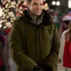 Blake Long Lost Christmas Benjamin Ayres Green Puffer Jackets_550x