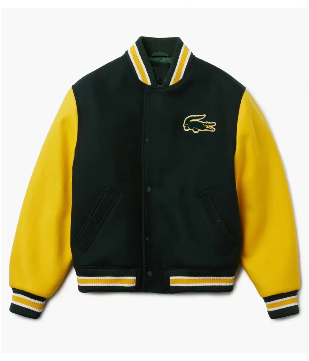 live two tone yellow and green jackets