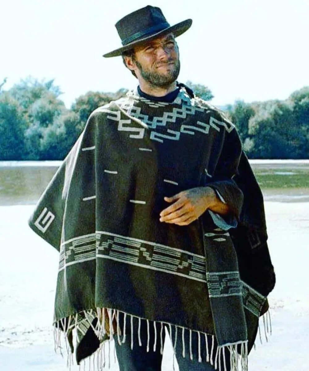 man with no name clint eastwood poncho1